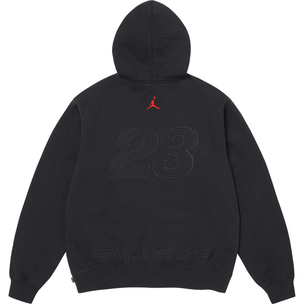 SUPREME JORDAN ZIP UP HOODED SWEATSHIRT