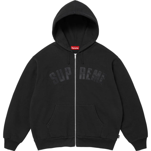 SUPREME ARC THERMAL LINED ZIP UP HOODED SWEATSHIRT