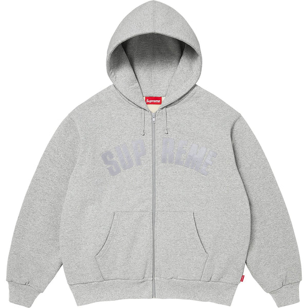 SUPREME ARC THERMAL LINED ZIP UP HOODED SWEATSHIRT