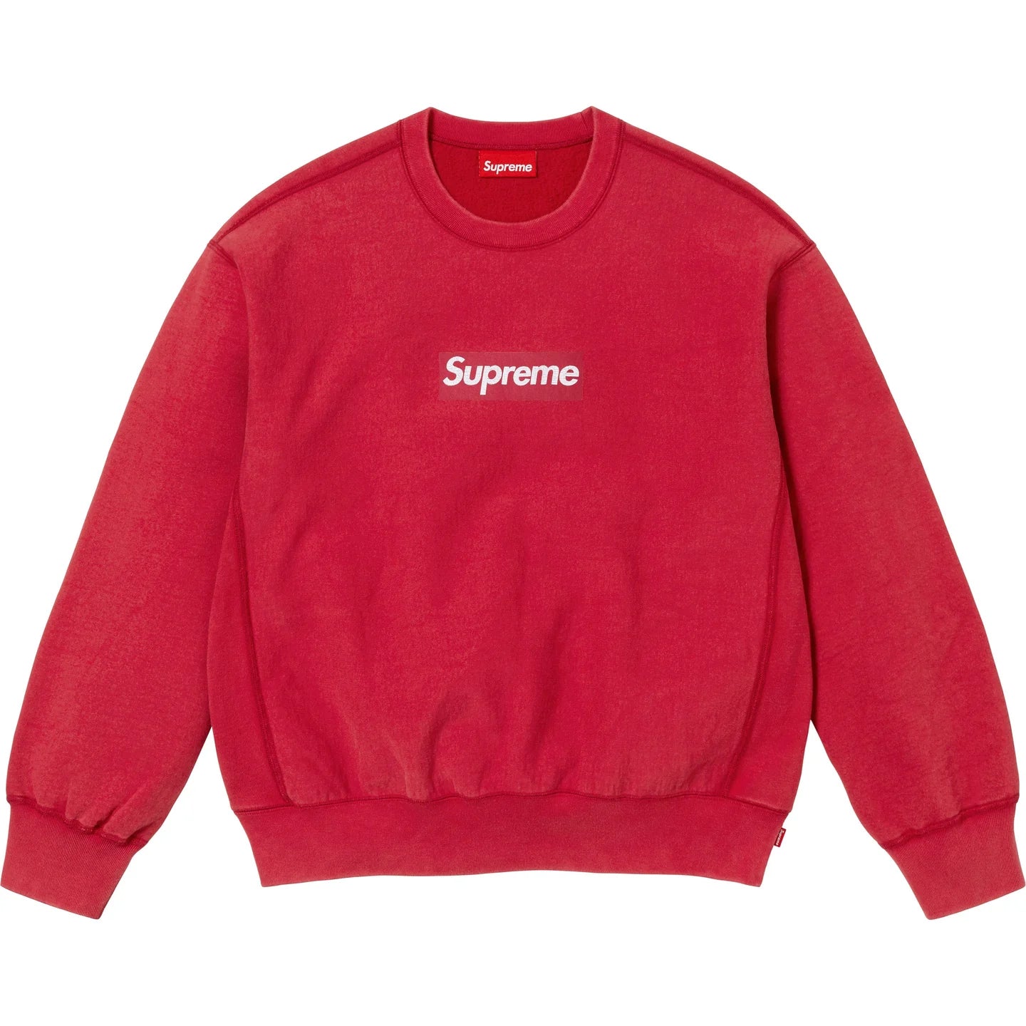 SUPREME WASHED BOX LOGO CREWNECK – Trade Point_HK