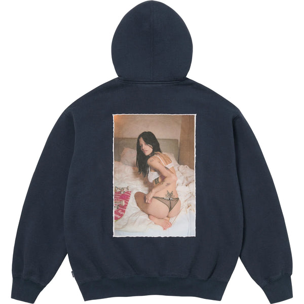 SUPREME LARRY CLARK ZIP UP HOODED SWEATSHIRT