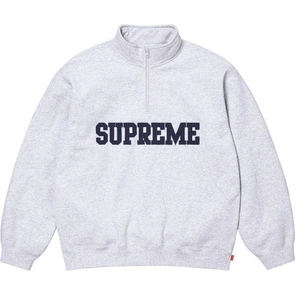 SUPREME COLLEGIATE LOGO HALF ZIP