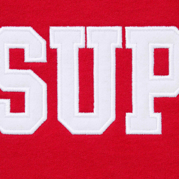 SUPREME COLLEGIATE LOGO HALF ZIP