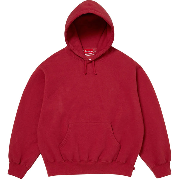 SUPREME SATIN APPLIQUE HOODED SWEATSHIRT FW25