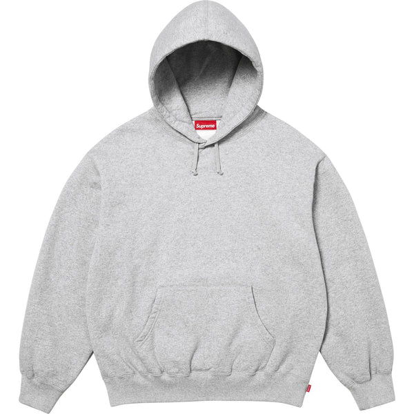 SUPREME SATIN APPLIQUE HOODED SWEATSHIRT FW25