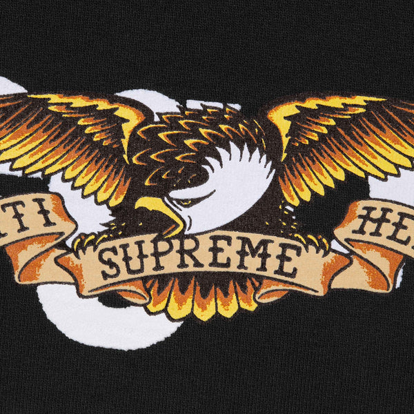 SUPREME ANTIHERO HOODED SWEATSHIRT