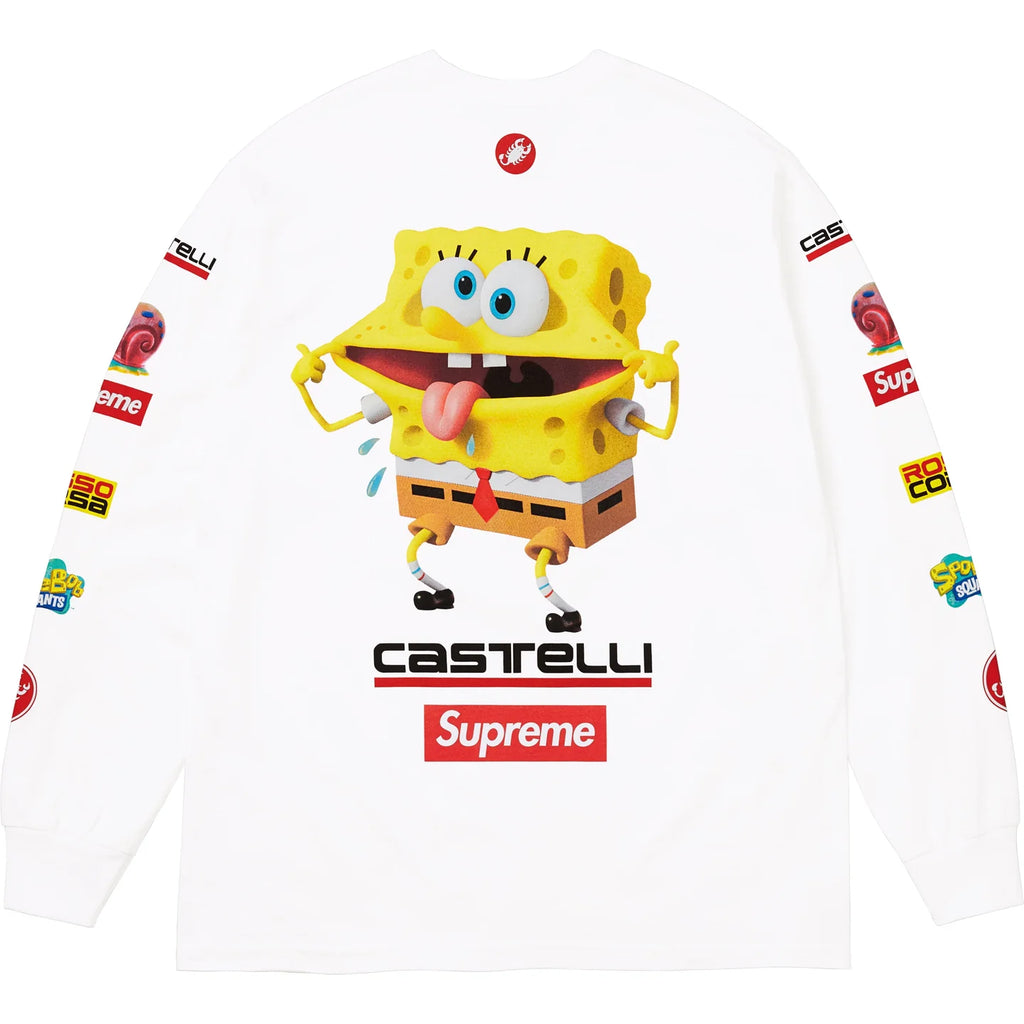 SUPREME SPONGEBOB SQUAREPANTS CASTELLI RACING L/S TEE – Trade Point_HK SUPREME SPONGEBOB SQUAREPANTS CASTELLI RACING L/S TEE – Trade Point_HK