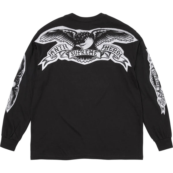 SUPREME ANTIHERO EAGLE L/S TEE