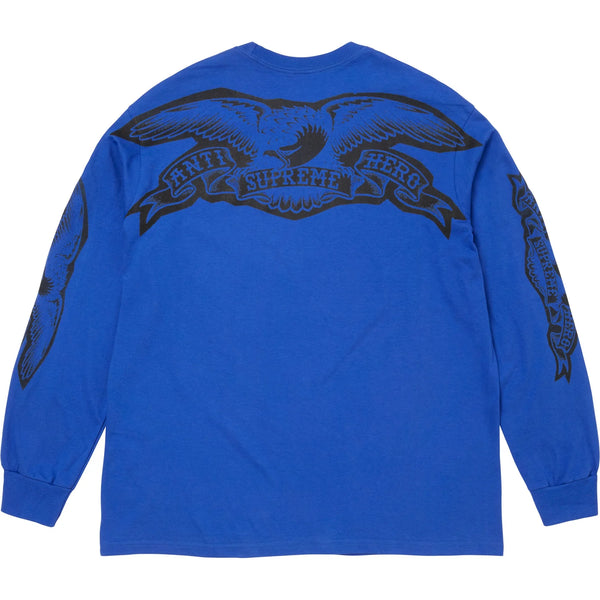 SUPREME ANTIHERO EAGLE L/S TEE
