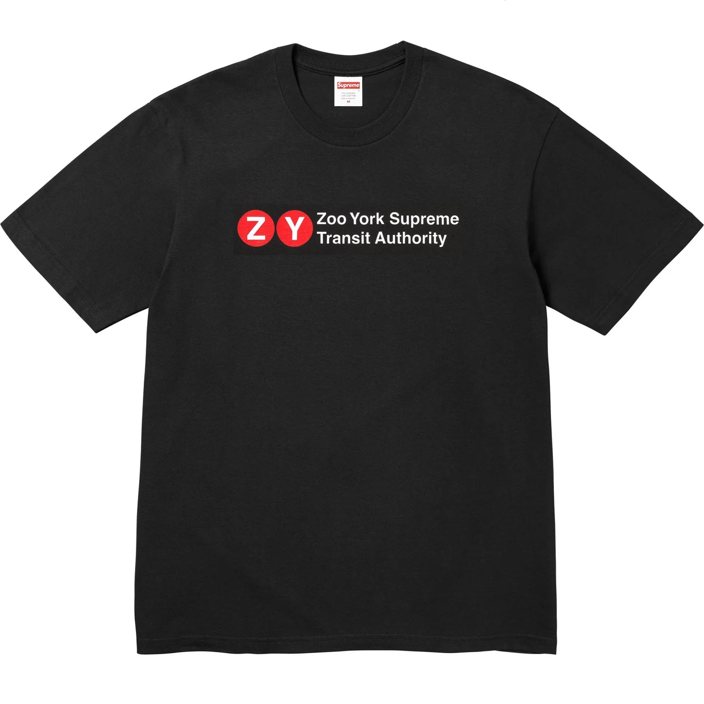 T-shirt Homme Zoo York Noir Et Gris - Graphique - Taille L - Neuf Avec Étiquettes