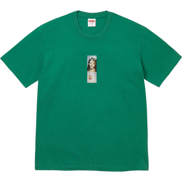 SUPREME PRAYER CARD BOX LOGO TEE