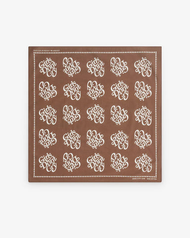 GIRLS DONT'T CRY LOGO BANDANA