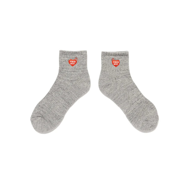 HUMAN MADE SHORT PILE SOCKS(RED HEART)