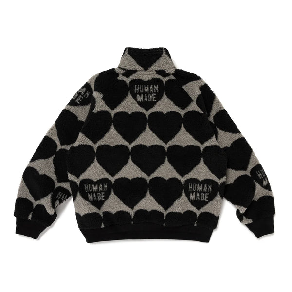 HUMAN MADE HEART FLEECE JACKET