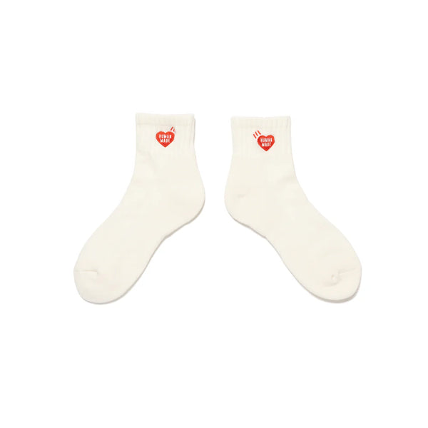HUMAN MADE SHORT PILE SOCKS(RED HEART)