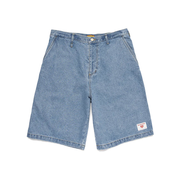 HUMAN MADE DENIM PAINTER SHORTS