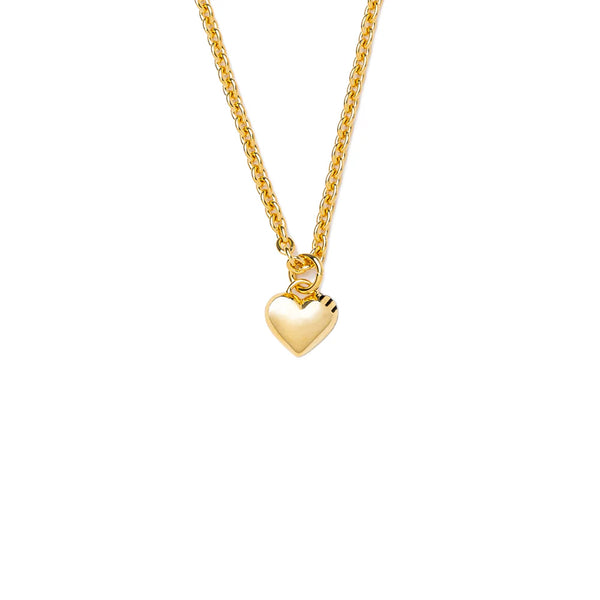 HUMAN MADE HEART SILVER NECKLACE