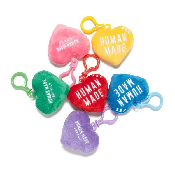 HUMAN MADE STUFFED HEART KEY CHARM