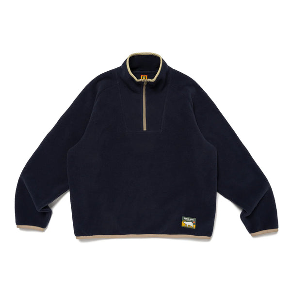 HUMAN MADE FLEECE HALF-ZIP PULLOVER