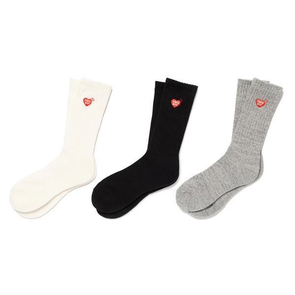 HUMAN MADE PILE SOCKS(RED HEART)