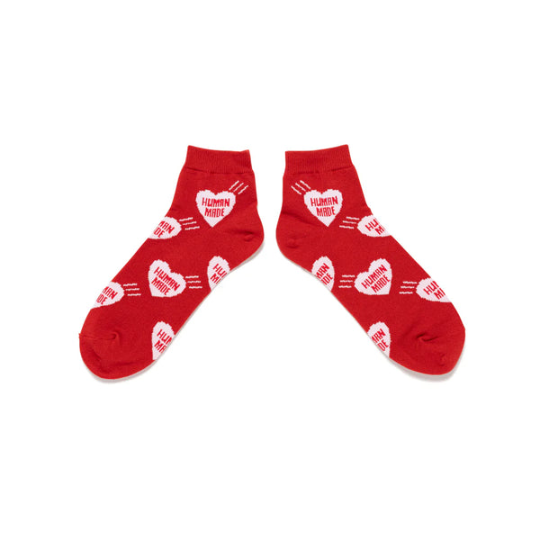 HUMAN MADE HEART SHORT SOCKS FW25