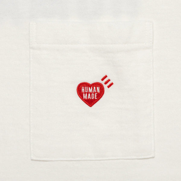 HUMAN MADE HEART POCKET T-SHIRT HM30CS048