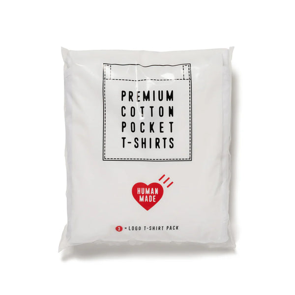 HUMAN MADE 3-PACK POCKET T-SHIRT SET