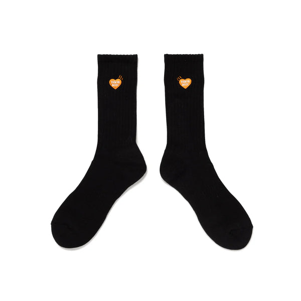 HUMAN MADE PILE SOCKS(ORANGE HEART)