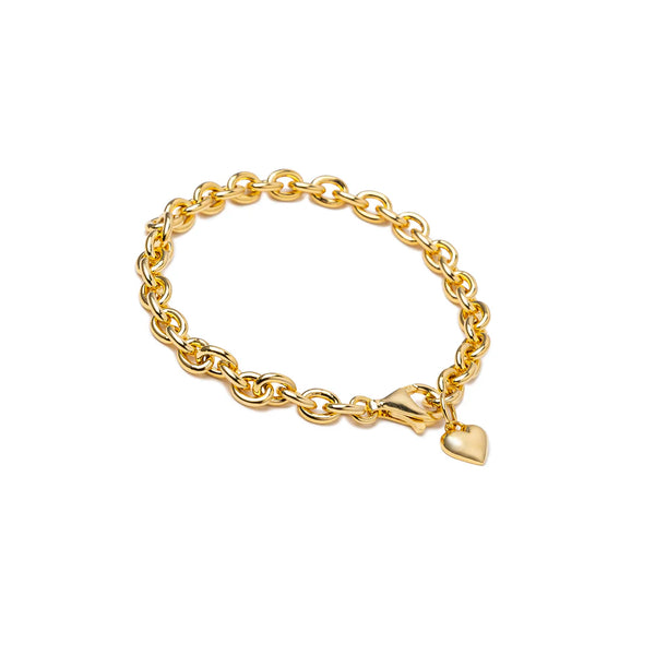 HUMAN MADE HEART SILVER BRACELET