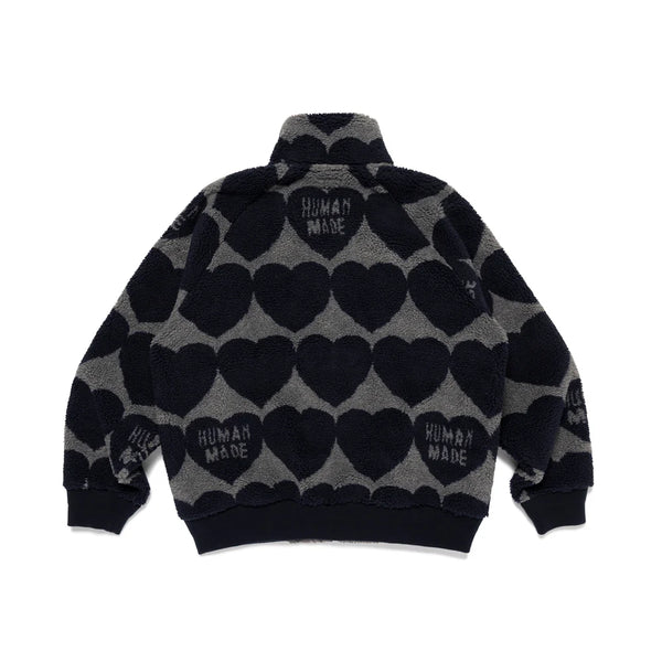 HUMAN MADE HEART FLEECE JACKET HM30JK026