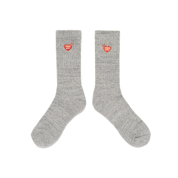 HUMAN MADE PILE SOCKS(RED HEART)