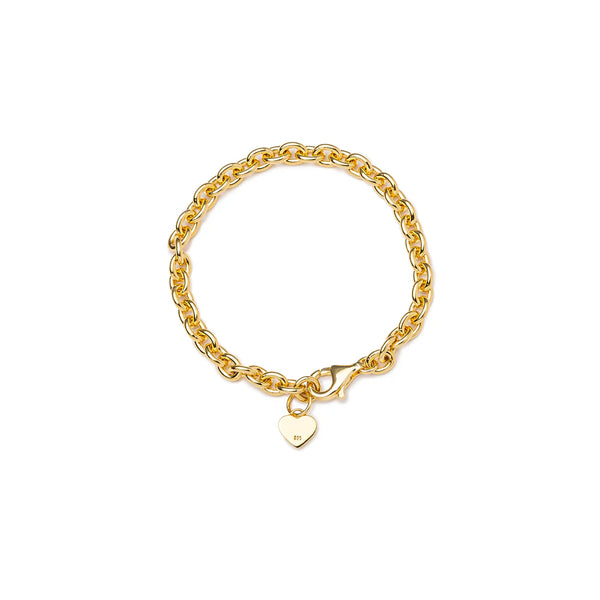 HUMAN MADE HEART SILVER BRACELET