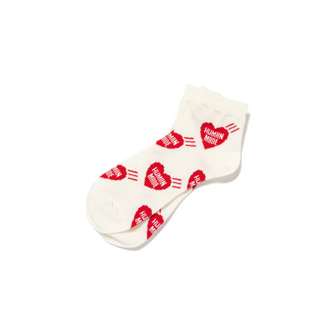 HUMAN MADE HEART SHORT SOCKS FW25