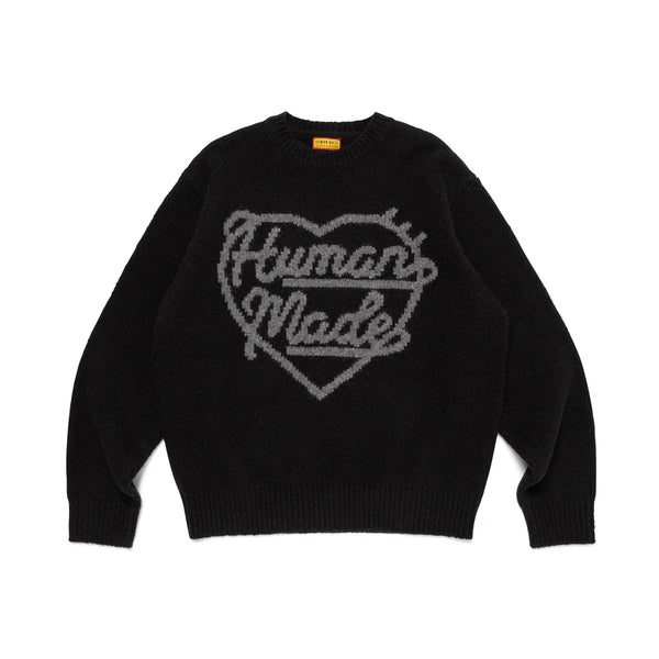 HUMAN MADE HEART KNIT SWEATER HM30CS035