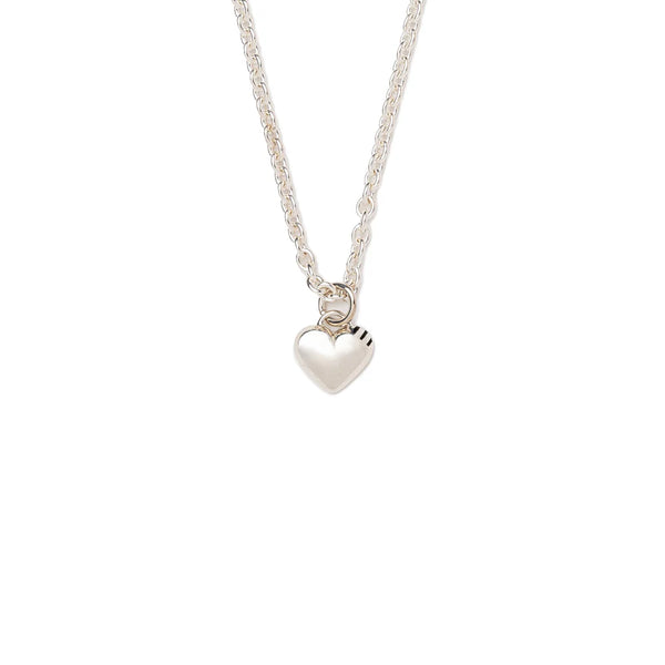 HUMAN MADE HEART SILVER NECKLACE