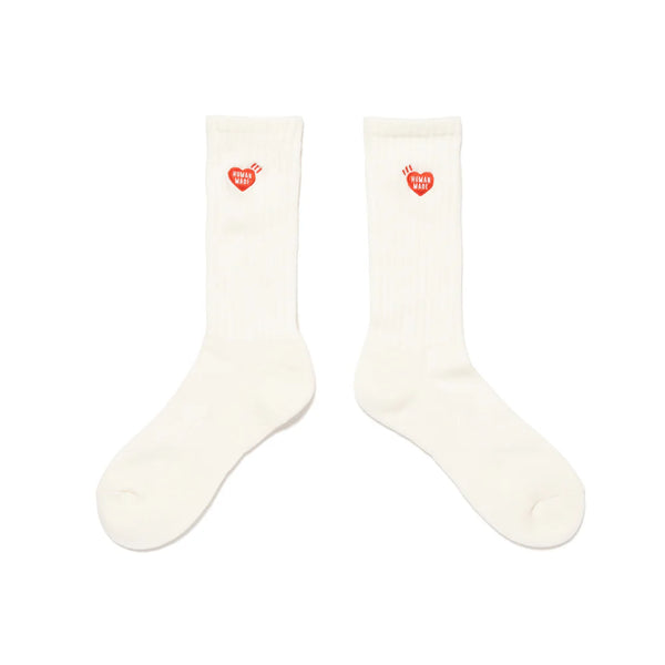 HUMAN MADE PILE SOCKS(RED HEART)