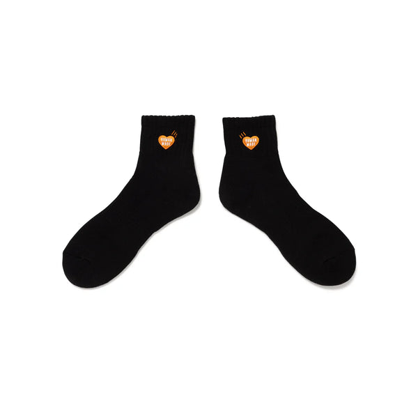HUMAN MADE SHORT PILE SOCKS(ORANGE HEART)