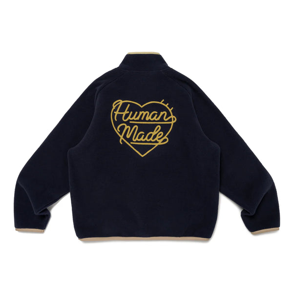 HUMAN MADE FLEECE HALF-ZIP PULLOVER