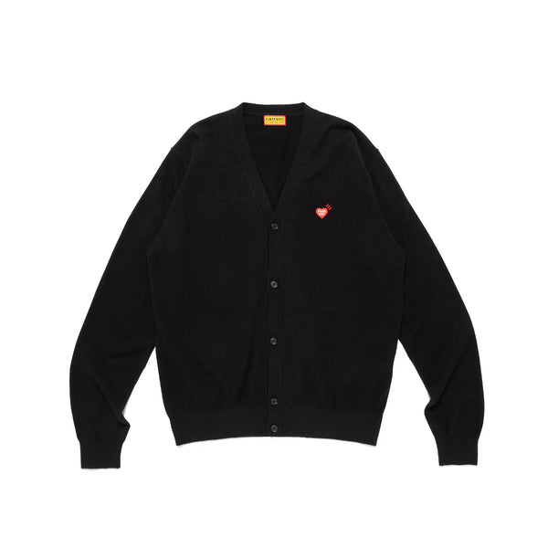 HUMAN MADE HEART BADGE KNIT CARDIGAN