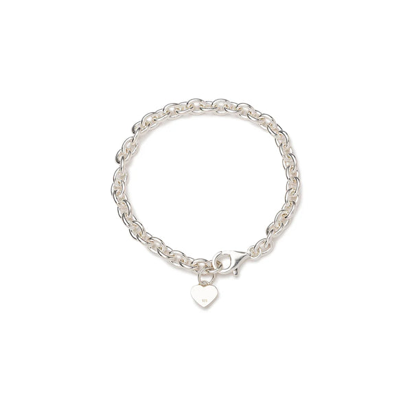 HUMAN MADE HEART SILVER BRACELET