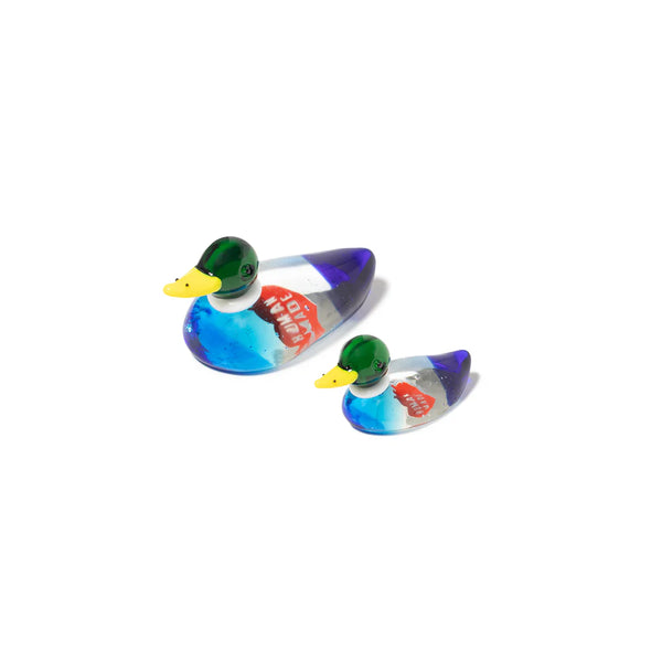 HUMAN MADE DUCK PAIR GLASS FIGURINE SS25