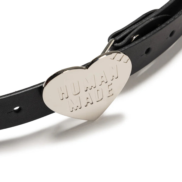 HUMAN MADE HEART LEATHER BELT