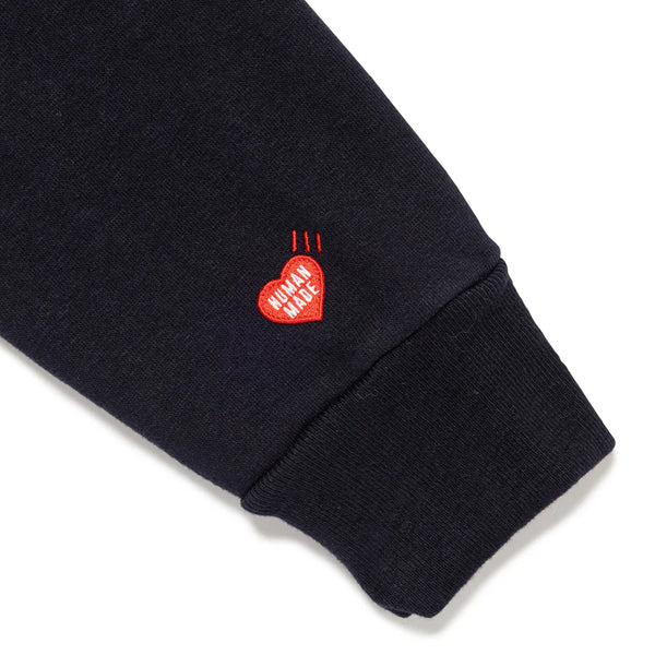 HUMAN MADE HALF-ZIP SWEATSHIRT HM30CS010