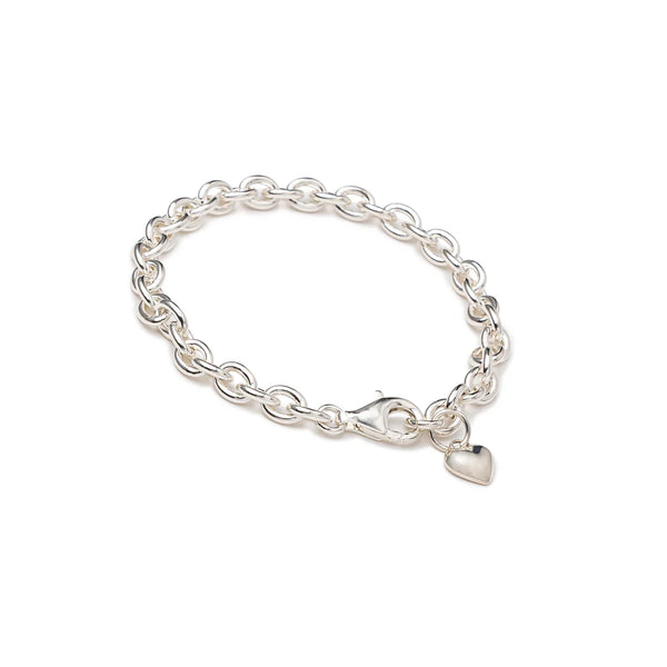 HUMAN MADE HEART SILVER BRACELET