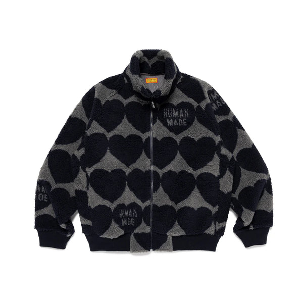 HUMAN MADE HEART FLEECE JACKET HM30JK026