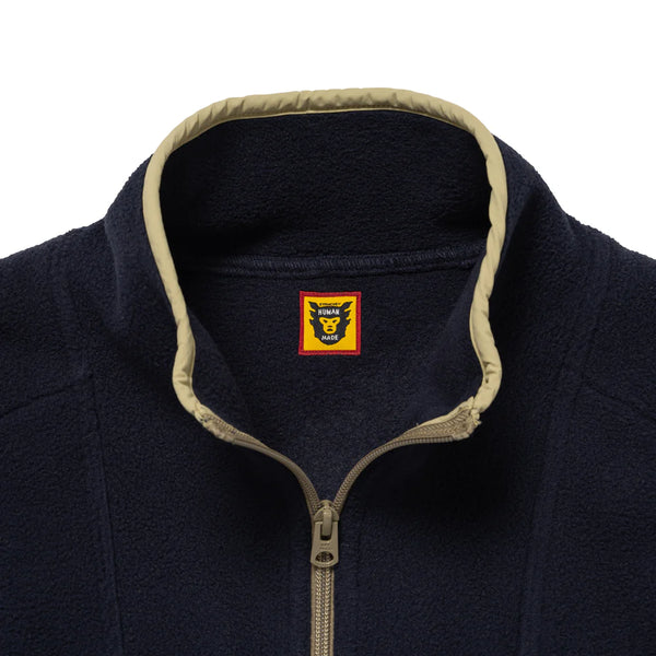 HUMAN MADE FLEECE HALF-ZIP PULLOVER