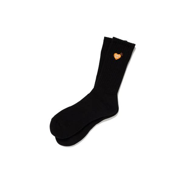 HUMAN MADE PILE SOCKS(ORANGE HEART)