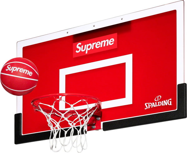 SUPREME SPALDING MINI BASKETBALL HOOP - NOW AVAILABLE IN STORE ONLY