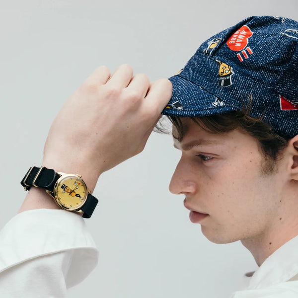 HUMAN MADE MR.PEANUT MILITARY WATCH