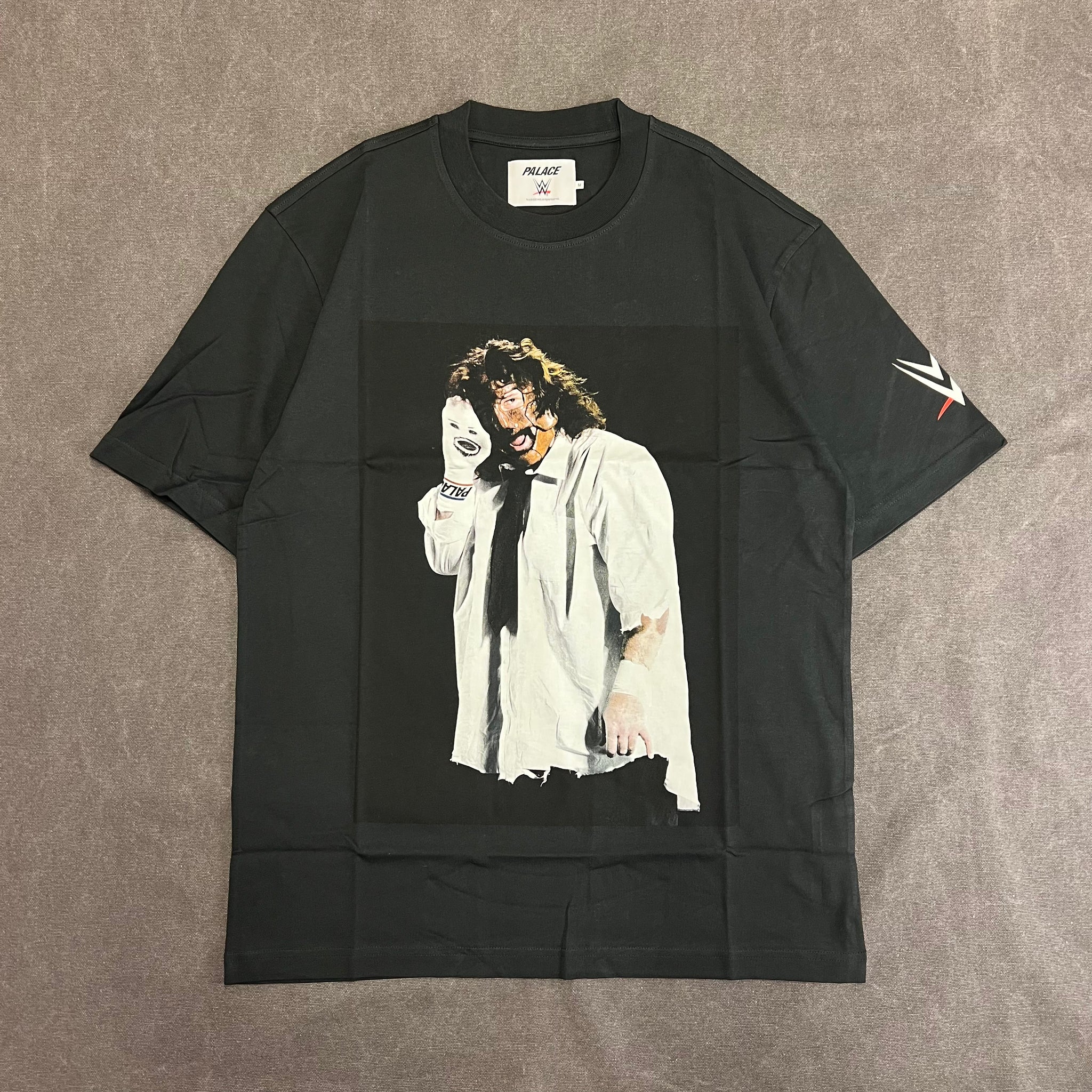 PALACE SKATEBOARDS WWE MANKIND SOCK T-SHIRT – Trade Point_HK PALACE SKATEBOARDS WWE MANKIND SOCK T-SHIRT – Trade Point_HK